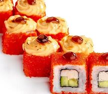 Ролл California запеченная