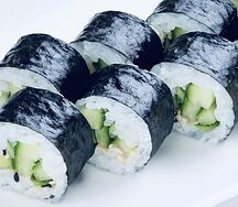 Мини-ролл с огурцом