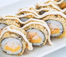 Чеддер темпура с курицей