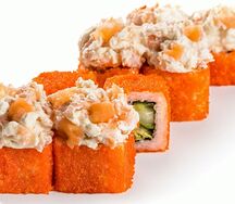 Ролл Запеченный с лососем