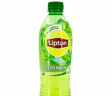 Зеленый холодный чай Липтон