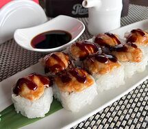 Запечённый ролл с угрём