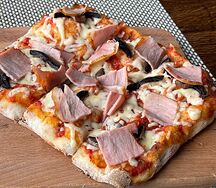 Пицца Ветчина и грибы