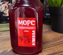 Морс домашний Клюква