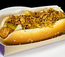 Хот-дог Порёнский острый