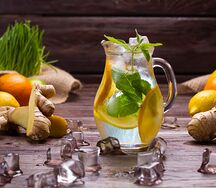 Лимонад имбирный домашний