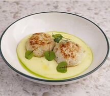 Котлеты из индейки с картофельным муссом