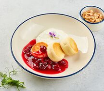 Сырники с вишней