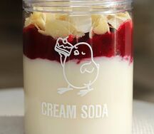 Панна Котта Вишня-миндаль