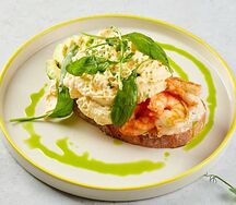 Голландский завтрак с креветками