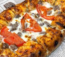 Хачапури с мясом