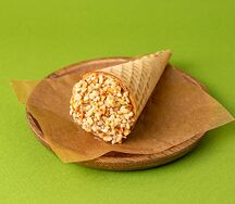 Рожок с вареной сгущенкой