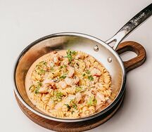 Фузилли с креветками