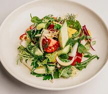 Домашний овощной салат