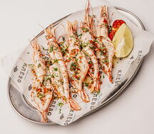 Аргентинские креветки из печи