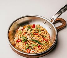 Тальолини с крабом