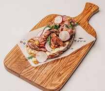 Брускетта с ростбифом