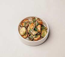 Жареный картофель с грибами