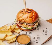 Клевый рыбный бургер