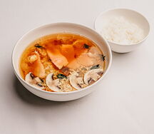 Мисо-суп Ким чи с лососем