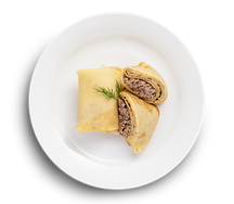 Блинчики с мясом