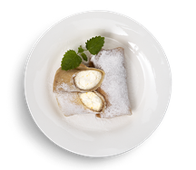 Блинчики Творог-апельсин