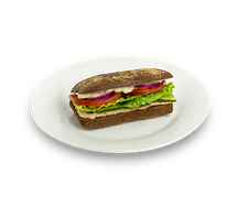 Ржаная краюшка с тунцом