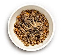 Гречневая каша с овощами и грибами