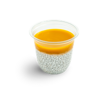 Семена чиа с манго десерт на 100% кокосовом молоке