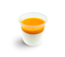 Мусс Панна котта с манго