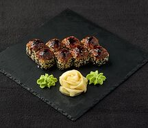 Запеченный ролл Киото (острый)