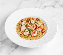 Ризотто с крабом