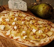 С горгондзолой и грушей