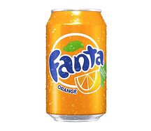Лимонад Fanta в железной банке
