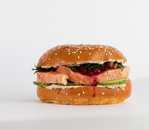 Бейгл с рыбой