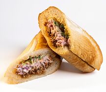 Տորտա խոզի մսով