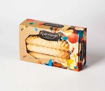 Набор трубочек со сгущёнкой и грецким орехом