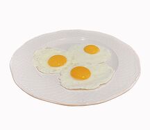 Глазунья из трёх яиц