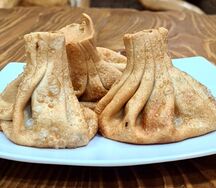 Տապակած խինկալի մսով
