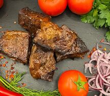 Խորոված տավարի լյարդ