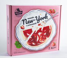 Чизкейк New York с клубникой, не нарезной