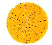 Чизкейк манго-маракуйя