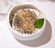 Каша бананово-овсяная с чиа