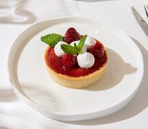 Тарталетка малиновая