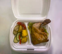 Курица, запечённая в духовке