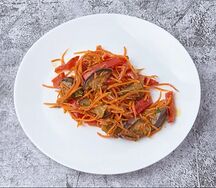 Салат Корейский с баклажанами