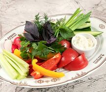 Ассорти свежих овощей