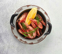 Креветки к пиву отварные стандартная порция