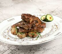 Копченые свиные ребрышки