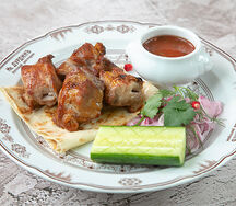 Шашлык из свиной шейки